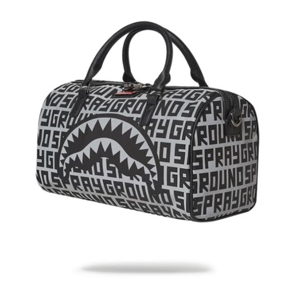 SPRAYGROUND. INFINITI 3M MINI DUFFLE in GREY - Picture 2 of 15